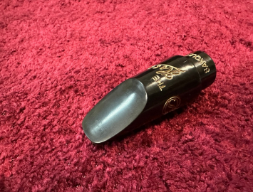 Photo Saxquest Hoss 70 Hard Rubber Mouthpiece for Soprano Sax, #363 - Used Store Stock